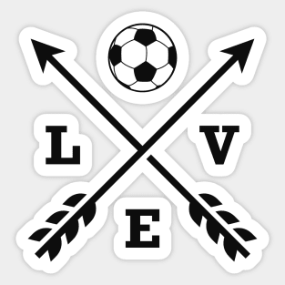 Soccer Love Sticker